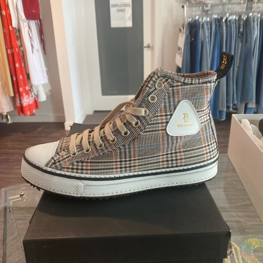 R13 NIB high tops
